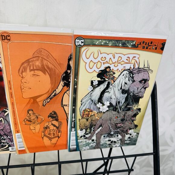 Wonder Girl 1-3 6-7 Ann 2021 Trial Of Amazons 1-2 Future State Woman 1-2 Lot - Picture 4 of 7